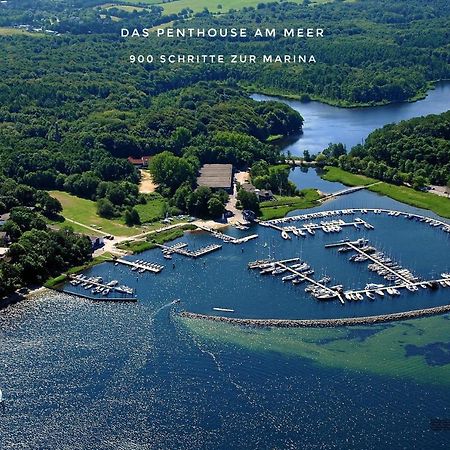 Das Penthouse Am Meer - Logenplatz An Der Foerde - กลึคส์บวร์ก ภายนอก รูปภาพ