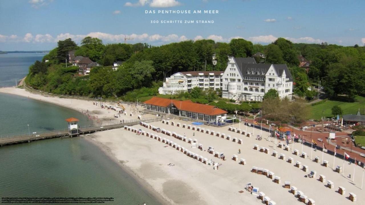 Das Penthouse Am Meer - Logenplatz An Der Foerde - กลึคส์บวร์ก ภายนอก รูปภาพ