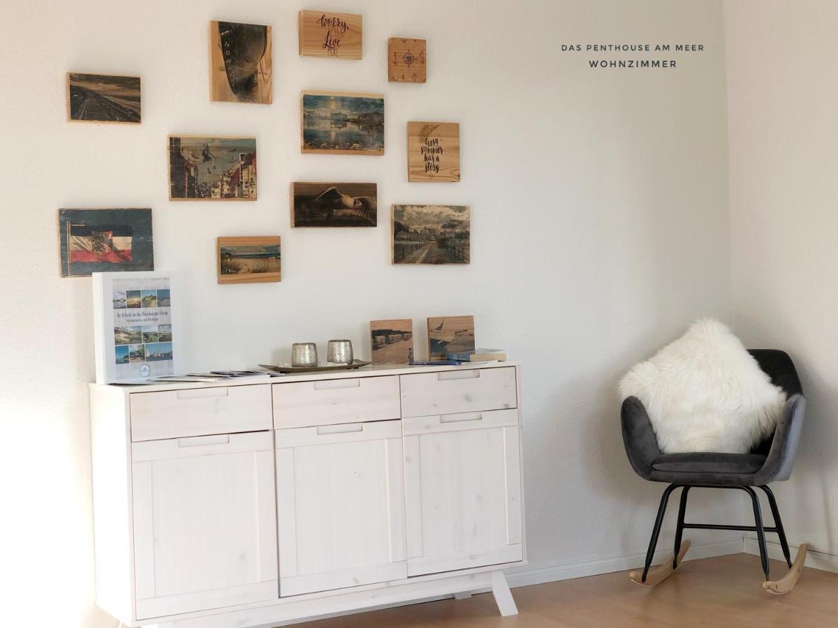 Das Penthouse Am Meer - Logenplatz An Der Foerde - กลึคส์บวร์ก ภายนอก รูปภาพ