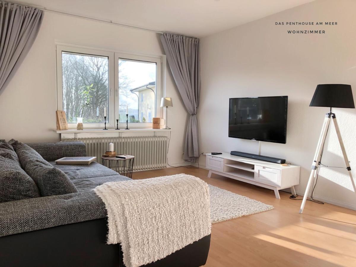 Das Penthouse Am Meer - Logenplatz An Der Foerde - กลึคส์บวร์ก ภายนอก รูปภาพ