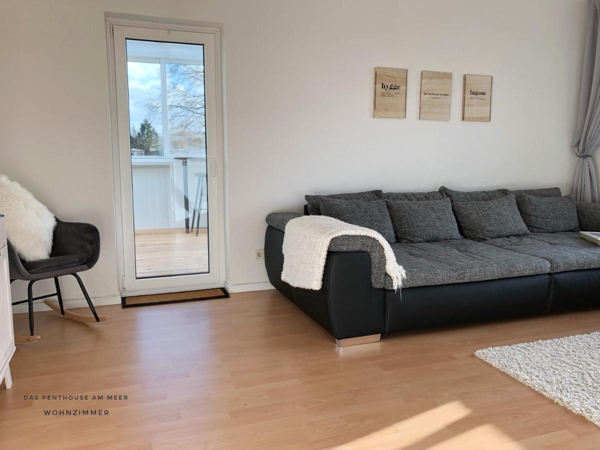 Das Penthouse Am Meer - Logenplatz An Der Foerde - กลึคส์บวร์ก ภายนอก รูปภาพ
