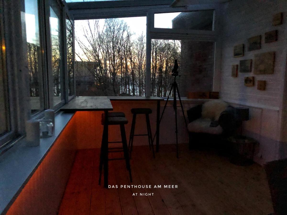 Das Penthouse Am Meer - Logenplatz An Der Foerde - กลึคส์บวร์ก ภายนอก รูปภาพ